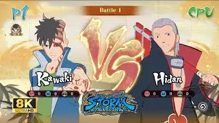 Каваки Карма vs Хидан Акацуки | СОЕДИНЕНИЯ NARUTO X BORUTO STORM [8K 60FPS]