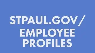 City Employee Profile Learning Tool