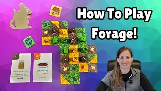How To Play Forage! A Single Player 9 Card Solitaire Game!