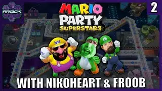 Who Keeps Chomp Calling?! Mario Party Superstars with Froob and Nikoheart - Part 2