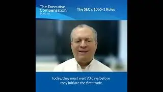 The SEC&rsquo;s 10b5-1 rules
