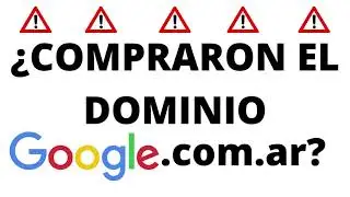 ¿COMPRARON Google.com.ar a 3 DÓLARES? Caída de Google Argentina