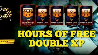 HOW TO GET HOURS OF FREE DOUBLE XP TOKENS ON COLD WAR & WARZONE! ( Level Up Fast On Cold War )