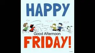 Happy Friday and Good Afternoon From The Peanuts Having a Snowball Fight