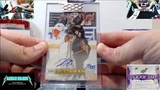2019-20 UD Clear Cut Hockey 30-Box Master Case PYT w/Recap 03-09-2021