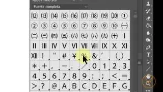 PHOTOSHOP CC - Panel Pictogramas