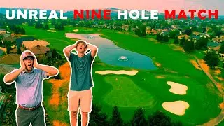 Nine Hole Stroke Play Golf Match // Fringe Benefits Golf