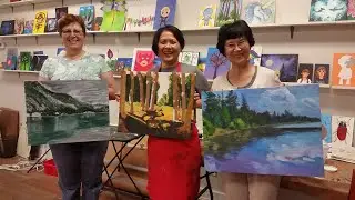 Art Classes for Teens & Adults - Winged Canvas Art School (2017 Highlights)