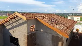ECONOMIZAR DINHEIRO, SEM PERDER QUALIDADE, é possível ????#carpintaria  telhado colonial