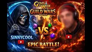 Gems of War YOUTUBER vs YOUTUBER Guild Wars Divine Team PARAGON x3 Day 4