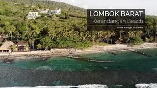 Drone | Indonesia, Lombok Barat, Kerandangan Beach