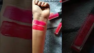 Swiss Beauty Ultra Smooth Matte Lipstick Shades S-16/S-18 #short #review #swatches #lipstick #video