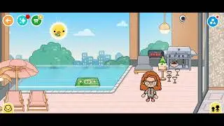 Mostrando minha casa no toca life world