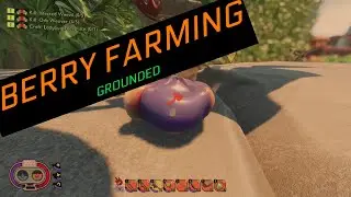 Berry farming in Grounded