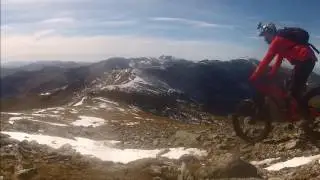 Salsa Bucksaw on the hills of Snowdonia