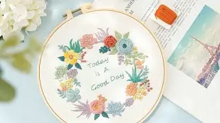 Hướng dẫn th&ecirc;u hoa l&aacute; - LenMade