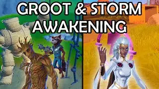 ALL Groot & Storm Awakening Challenges Guide | Fortnite