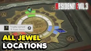 RE3: Remake - Power Stones Trophy Guide (All Jewel Locations In Resident Evil 3 Remake)