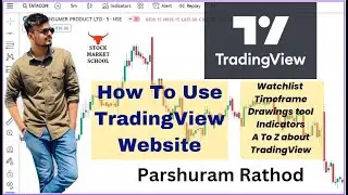 How To Use Tradingview Platform|Watchlist Copy Pest Nifty Stocks |Tradingview tools | Parshuram