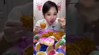 Crunchy SHAVED AND Passion Fruit ice eating #yyiceeating #icebites #asmrice #ice #shavedice