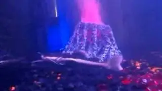 Volcano led air stone show
