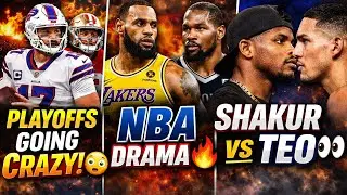 BattleRap NFL Playoffs Going CRAZY | NBA Drama | Shakur Stevenson vs Teo HEATS UP! | KeepIt100OGBazz