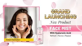 🌟 Grand Launch of DHC Face Mist | Instant Skin Hydration & Glow | Ayurvedic Skincare Revolution