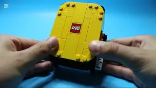 LEGO Yellow Travel Suitcase (SpeedBuild) Set 40817