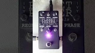 Ivy Pedals Planet Phaser Bass Pedal Demo 1/2 #effectspedals #pedals #pedaldemo #guitarpedals #phaser