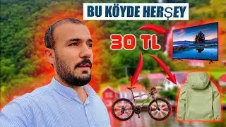 Norveç`in Bir Köyũnde Bit Pazarı/Herṣey 10 Kron!