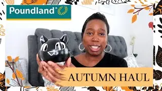 POUNDLAND AUTUMN HAUL| WHAT'S NEW FOR OCTOBER 2020| Amanda Oak Ince