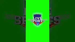 Green Screen Live Sports News Banner #shorts #short #greenscreen