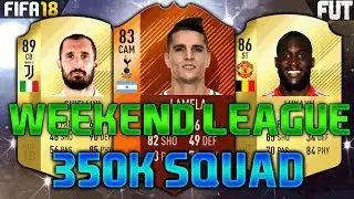 FIFA 18 350K-400K SQUAD BUILDER feat. LAMELA MOTM, CHIELLINI, LUKAKU  - FUT CHAMPIONS TEAM