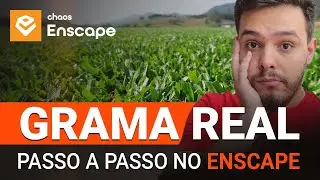 Enscape: Passo a Passo para Criar Grama Realista #enscape #render #3d