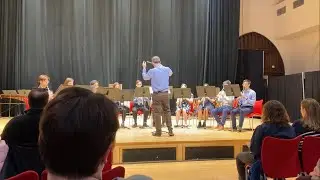 Monochrome III (Peter Schickele) - Northeastern University Wind Ensemble Clarinets