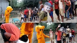 Teddy bear bottle stand challenge 😄 | crazy bottle Stand Teddy bear | Indian Teddy Boys