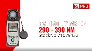 RS PRO 1065310 - IM-213 UV Meter 290-390NM (71079432)