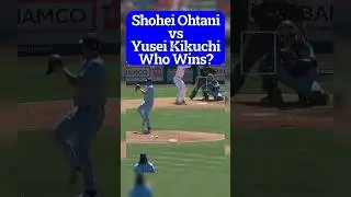 Shohei Ohtani vs Yusei Kikuchi #mlb #baseball #shoheiohtani #ohtani #大谷翔平 #菊池雄星 #kikuchi