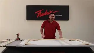 How to Instruction for Fredrix Stretch It Yourself Kit