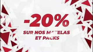 Offre Sp&eacute;ciale Inayya : -20% sur Matelas et Packs ! 🛏️🎉