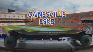 Touring The University of Florida on an Electric Skateboard - Miles Phantom Board