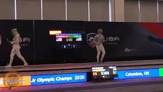 Junior Olympics JWS 2020 - L4 - Atara Greenbaum v Joy Yun