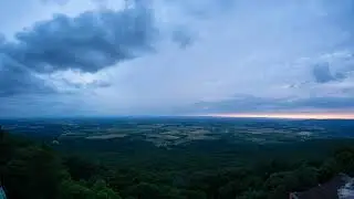 High Rock Overlook Sunset Time lapse 7 June 2019
