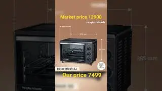 Morphy Richards OTG Besta 52L Oven Toaster Grill, Black