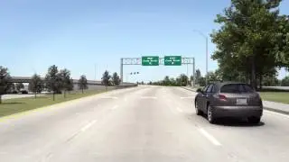 MoPac South: Diverging Diamond Interchange Simulation