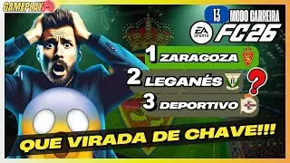 O QUE ESSE TIME VIROU?? Ninguém tá acreditando! MODO CARREIRA - EA FC 26 - Parte 13
