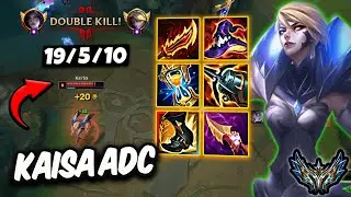 Kaisa vs Ezreal ADC ( 67% WINRATE ) Korea Challenger 1,223 LP | Patch 25.21