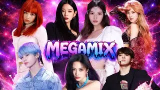 KPop MegaMix 2025 - BLACKPINK, BTS, JENNIE, LISA, Jungkook, aespa, TWICE, LE SSERAFIM