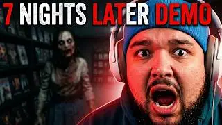 This Creepy Game Gave Me Chills! 7 Nights Later Demo