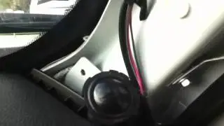 Vifa tweeter 2010 hhr lt a-pilar install